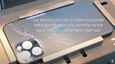 Reparacion tapa trasera iPhone 12 Mini
