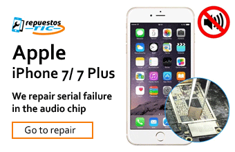 We repair audio / sound chip iphone 7/7 Plus