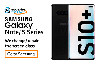 We repair glass of Samsung Galaxy Note and S series