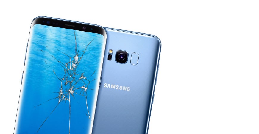 Cambio de cristal de pantalla de Samsung Galaxy S7, S8 y S9